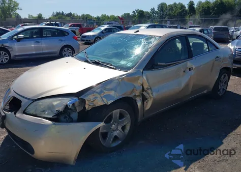 2008 Pontiac G6 z USA, uszkodzony, nr VIN 1G2ZG57B484177960